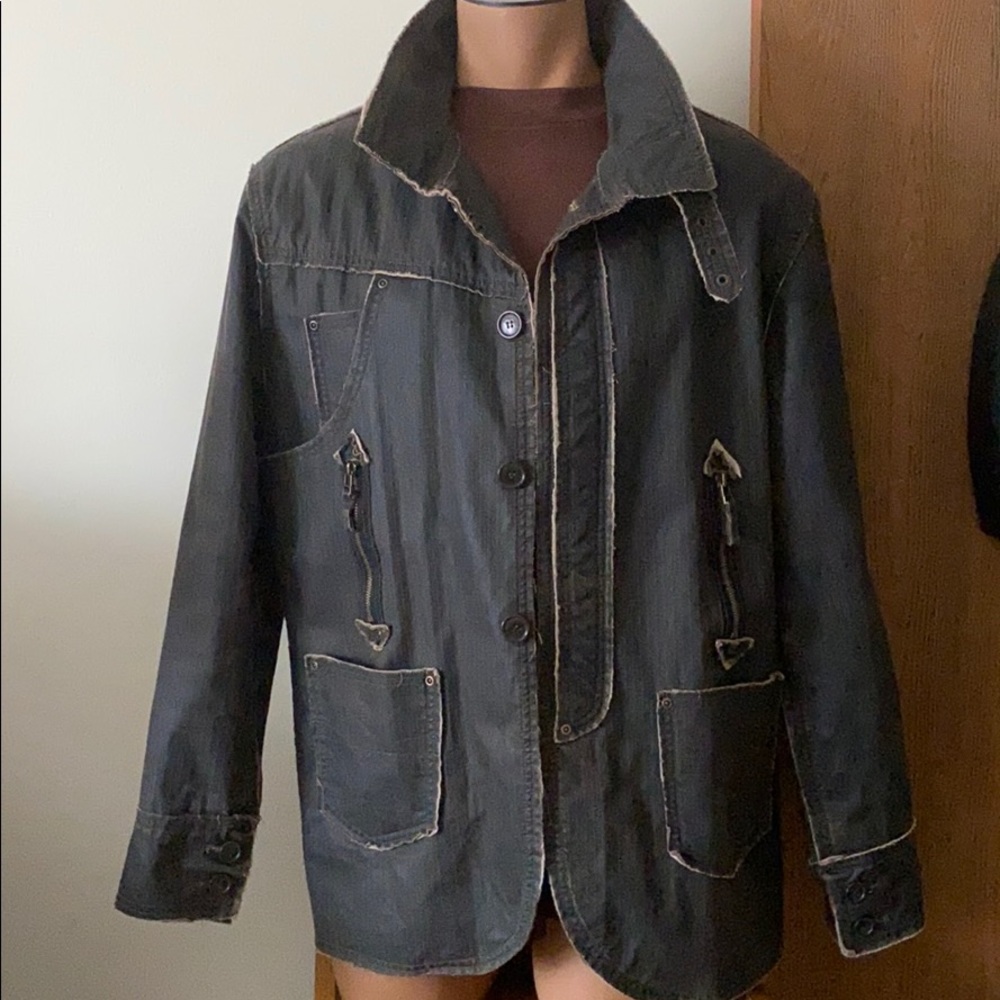 Retro, Distressed, Rugged look Jacket